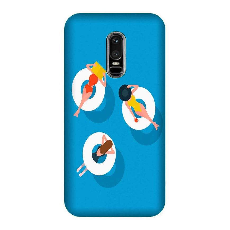 Girlish Mobile Back Case for OnePlus 6   (Design - 306)