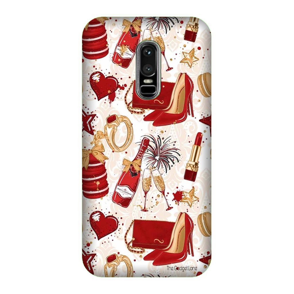 Girlish Mobile Back Case for OnePlus 6 (Design - 312)