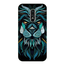 Lion Mobile Back Case for OnePlus 6   (Design - 314)