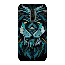 Lion Mobile Back Case for OnePlus 6   (Design - 314)