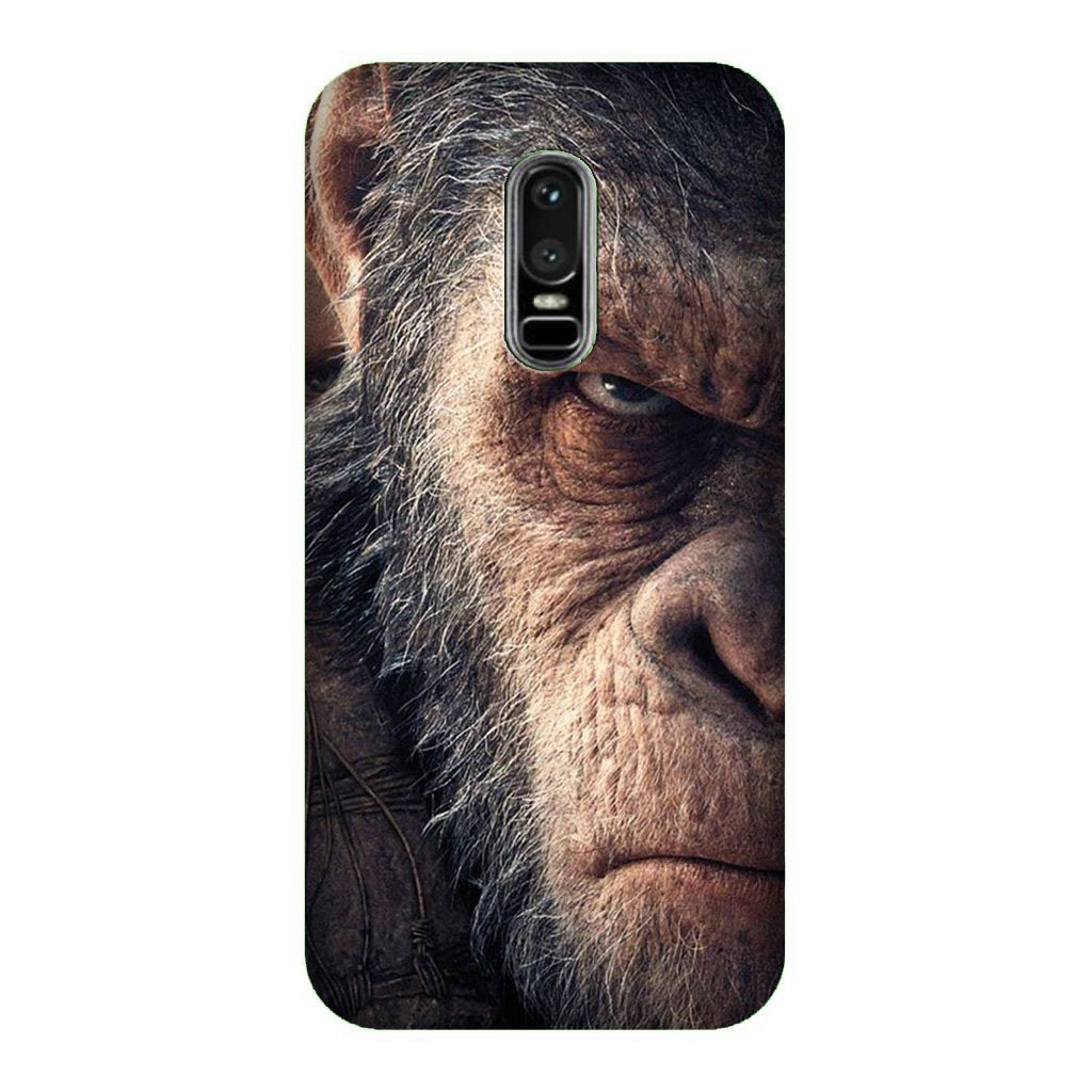 Angry Ape Mobile Back Case for OnePlus 6   (Design - 316)
