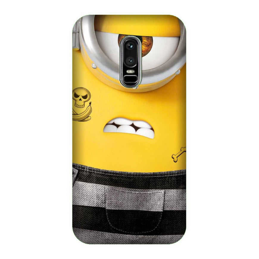 Minion Mobile Back Case for OnePlus 6   (Design - 324)