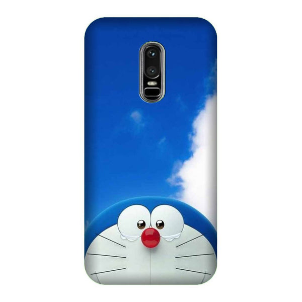 Doremon Mobile Back Case for OnePlus 6   (Design - 326)
