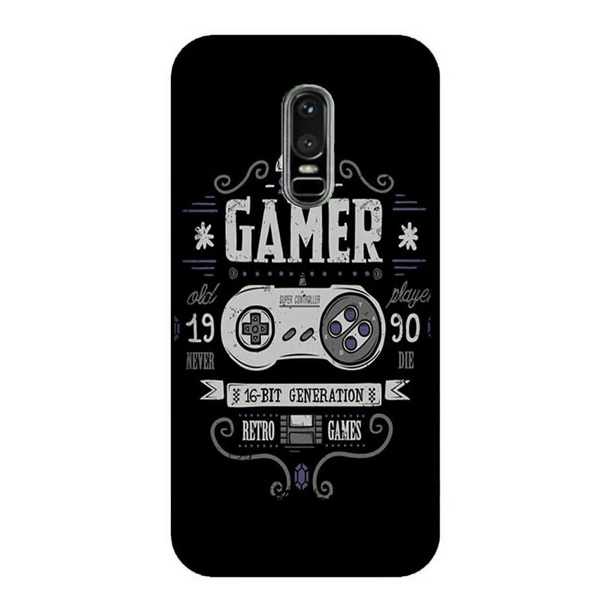 Gamer Mobile Back Case for OnePlus 6   (Design - 330)