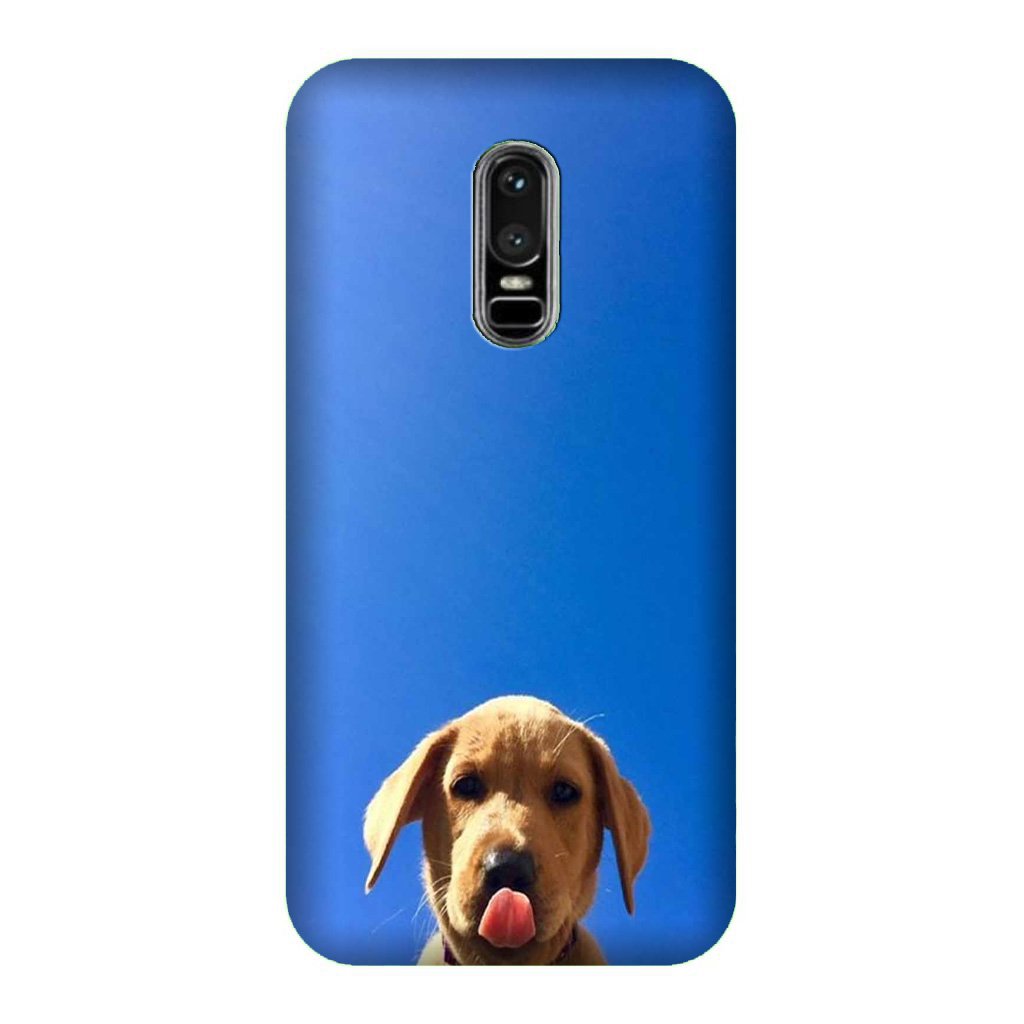 Dog Mobile Back Case for OnePlus 6 (Design - 332)