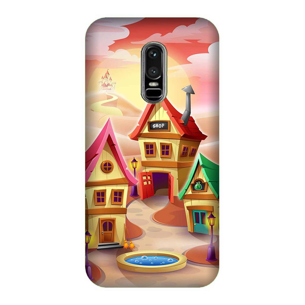 Sweet Home Mobile Back Case for OnePlus 6 (Design - 338)