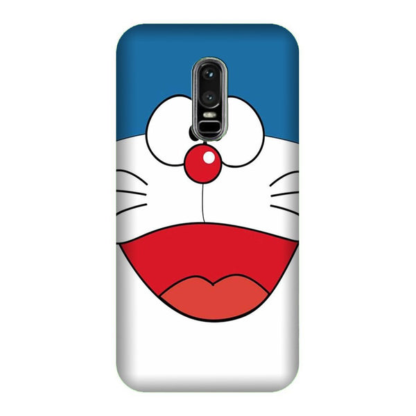 Doremon Mobile Back Case for OnePlus 6   (Design - 340)