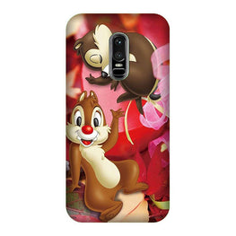 Chip n Dale Mobile Back Case for OnePlus 6 (Design - 349)