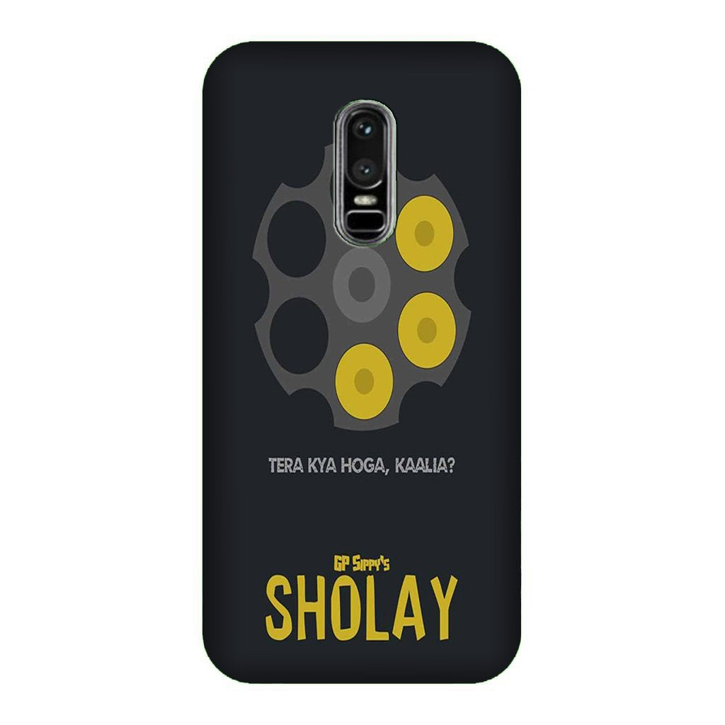 Sholay Mobile Back Case for OnePlus 6 (Design - 356)