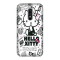 Hello Kitty Mobile Back Case for OnePlus 6   (Design - 361)