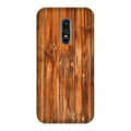 Wooden Texture Mobile Back Case for OnePlus 6   (Design - 376)