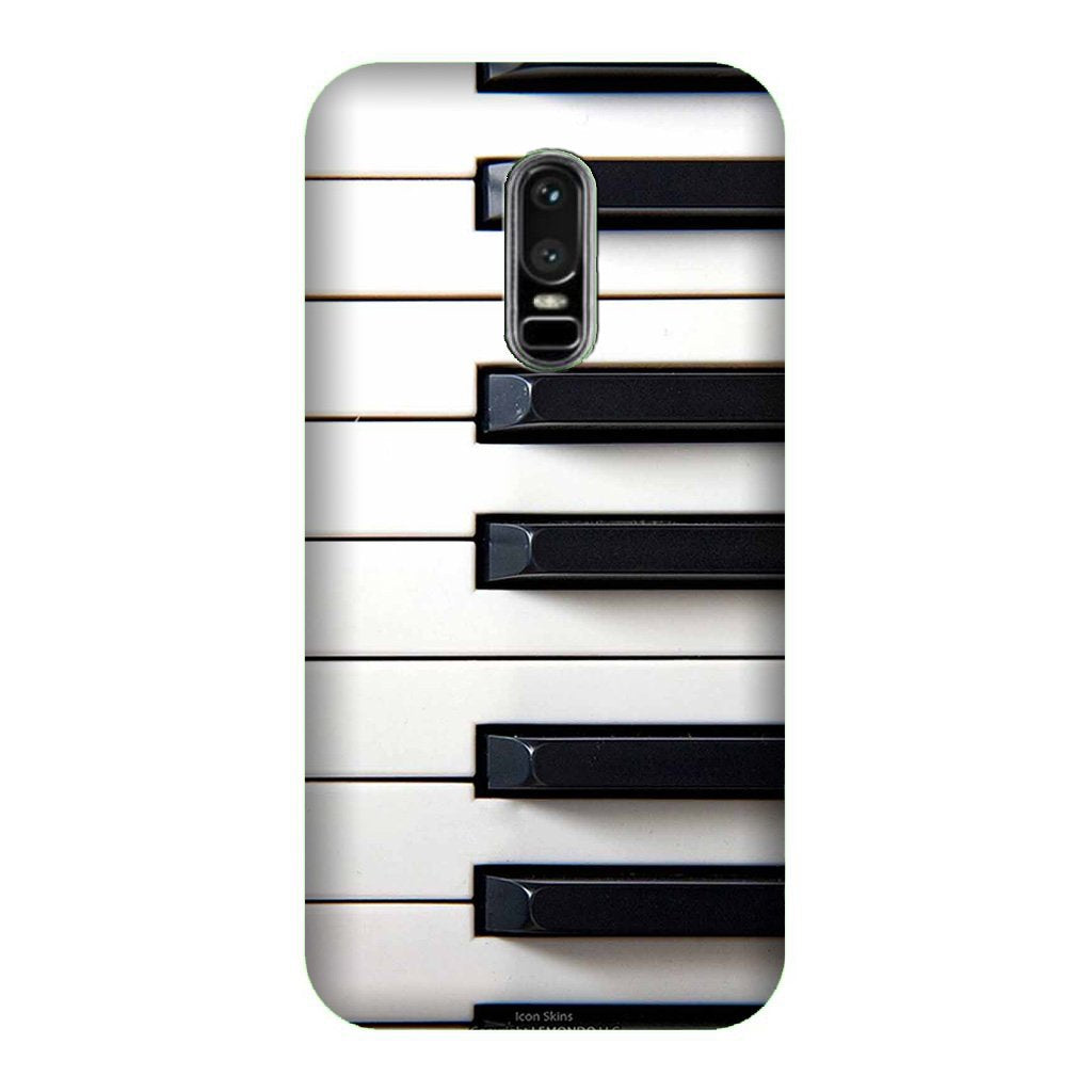 Piano Mobile Back Case for OnePlus 6 (Design - 387)