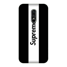Supreme Mobile Back Case for OnePlus 6 (Design - 388)