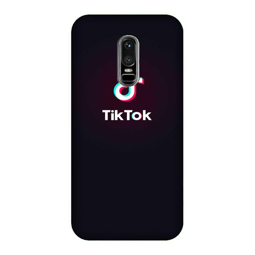 Tiktok Mobile Back Case for OnePlus 6   (Design - 396)