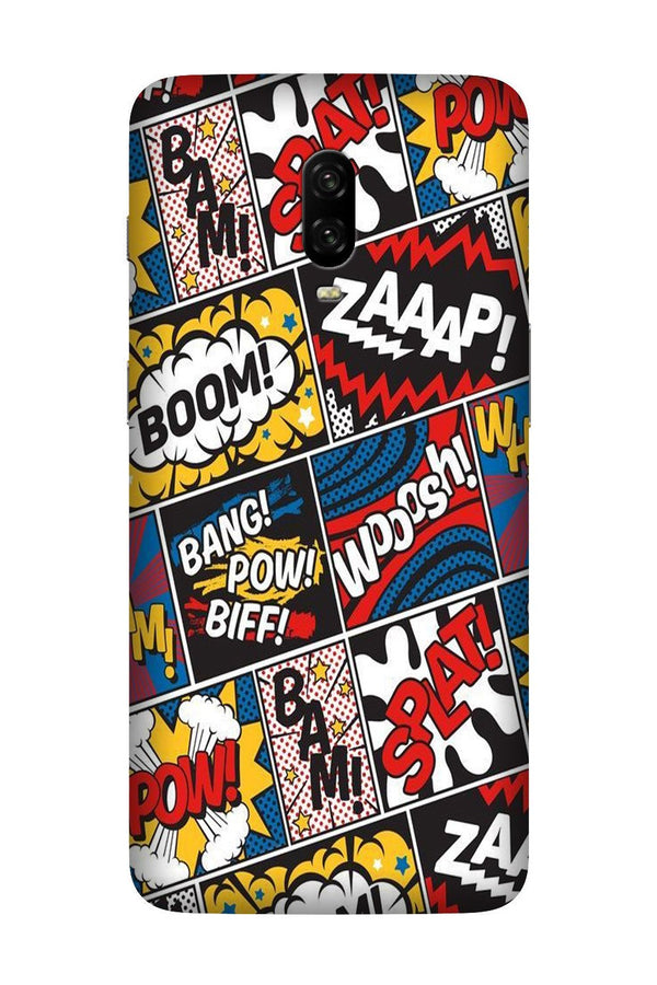 Boom Mobile Back Case for OnePlus 6T  (Design - 302)