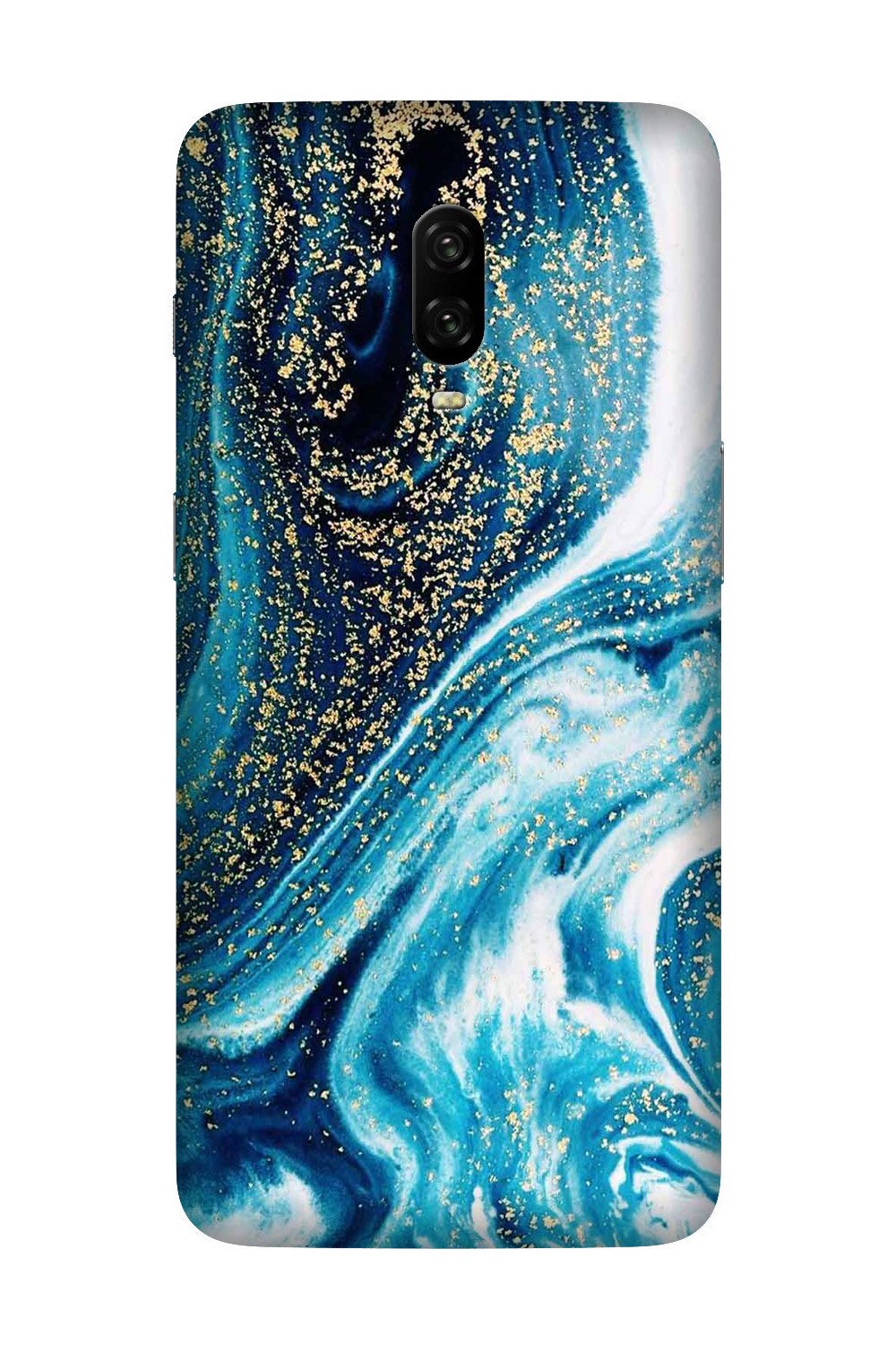Marble Texture Mobile Back Case for OnePlus 6T(Design - 308)