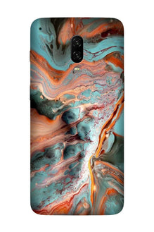 Marble Texture Mobile Back Case for OnePlus 6T  (Design - 309)