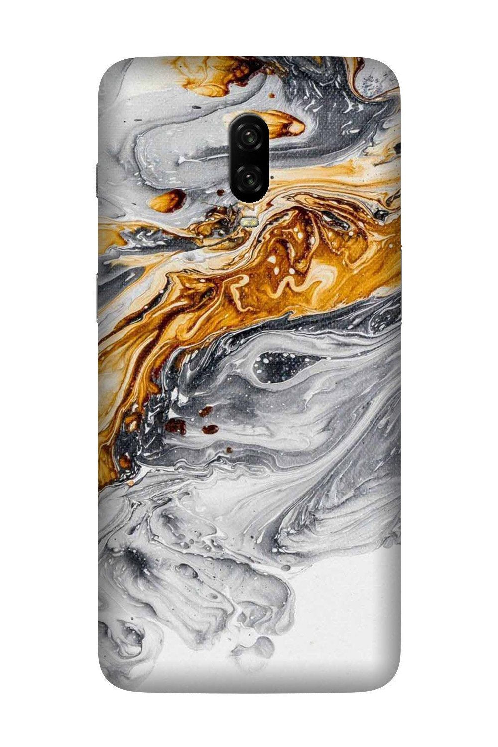 Marble Texture Mobile Back Case for OnePlus 6T(Design - 310)