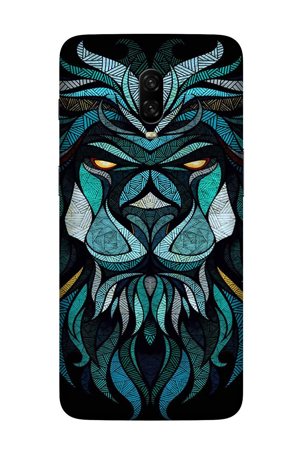 Lion Mobile Back Case for OnePlus 6T(Design - 314)