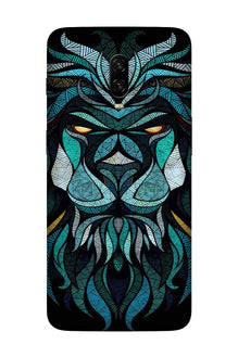 Lion Mobile Back Case for OnePlus 7  (Design - 314)