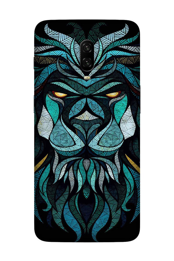 Lion Mobile Back Case for OnePlus 7  (Design - 314)