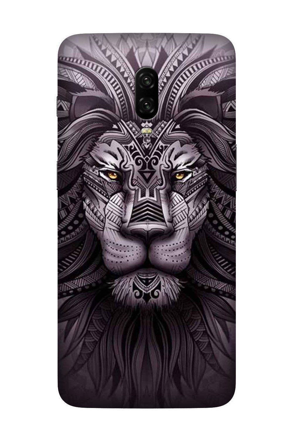 Lion Mobile Back Case for OnePlus 6T  (Design - 315)