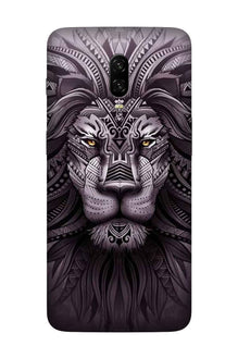 Lion Mobile Back Case for OnePlus 7  (Design - 315)