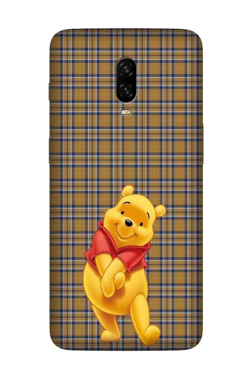 Pooh Mobile Back Case for OnePlus 6T  (Design - 321)
