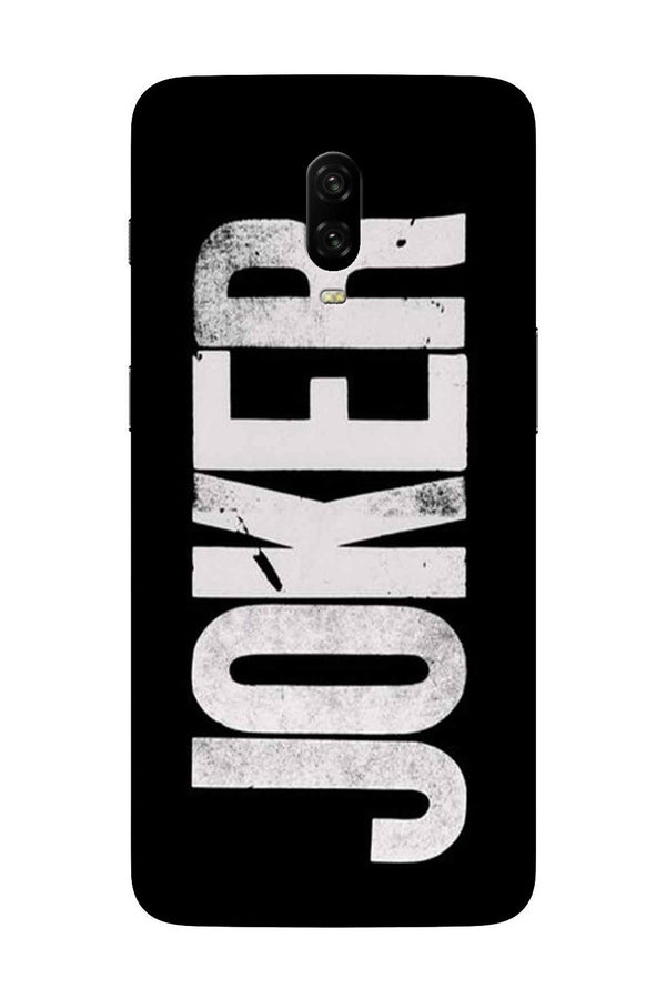 Joker Mobile Back Case for OnePlus 6T  (Design - 327)