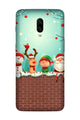 Santa Claus Mobile Back Case for OnePlus 7  (Design - 334)
