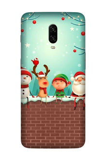 Santa Claus Mobile Back Case for OnePlus 7  (Design - 334)