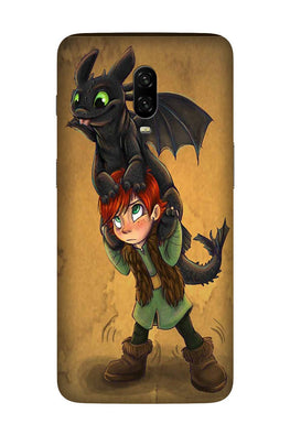 Dragon Mobile Back Case for OnePlus 6T(Design - 336)