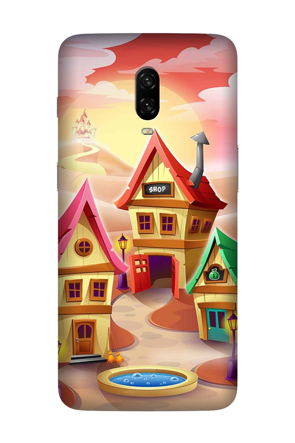 Sweet Home Mobile Back Case for OnePlus 6T(Design - 338)