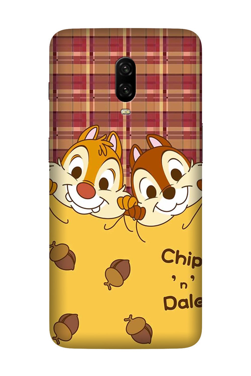 Chip n Dale Mobile Back Case for OnePlus 6T(Design - 342)