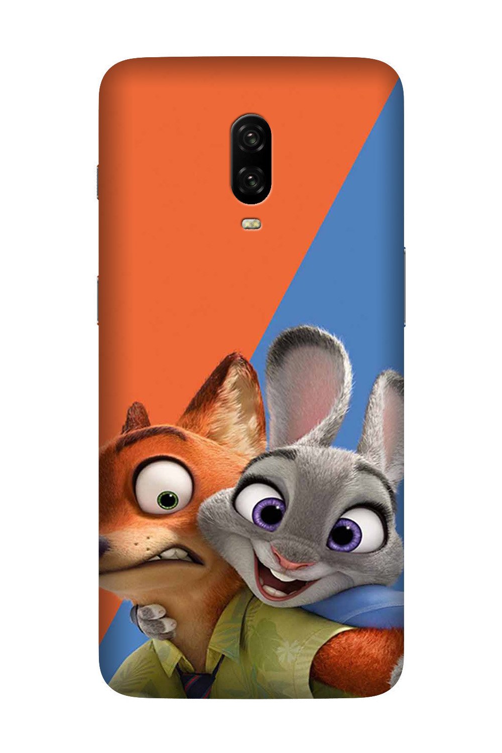 Cartoon Mobile Back Case for OnePlus 6T(Design - 346)