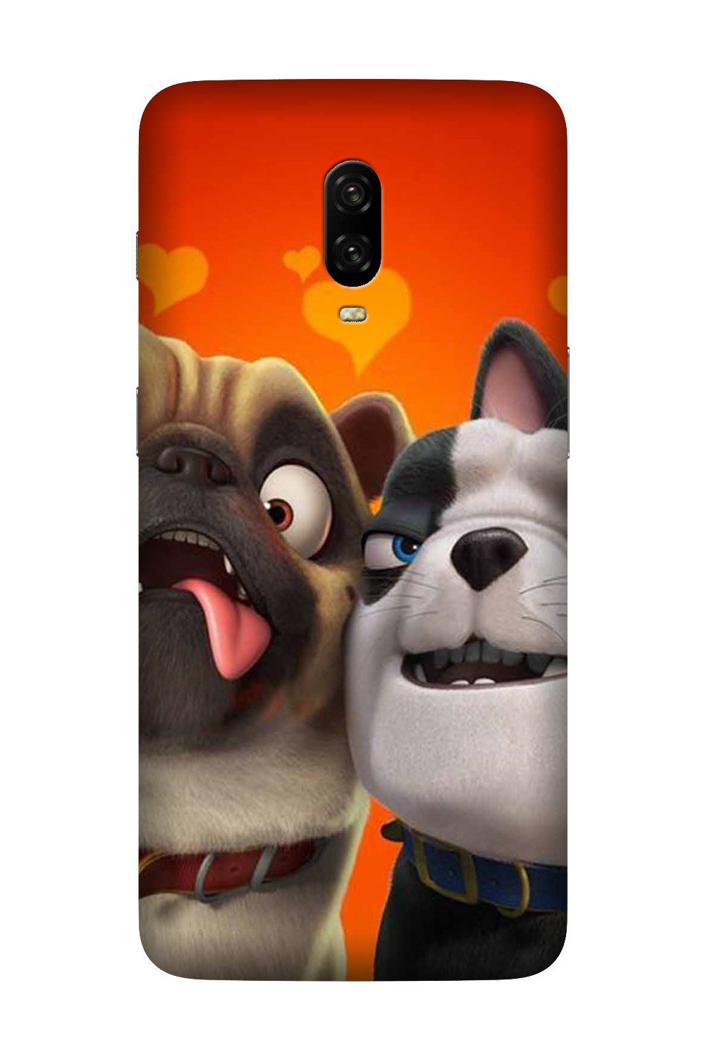 Dog Puppy Mobile Back Case for OnePlus 7(Design - 350)