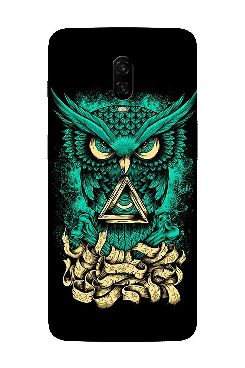 Owl Mobile Back Case for OnePlus 7  (Design - 358)