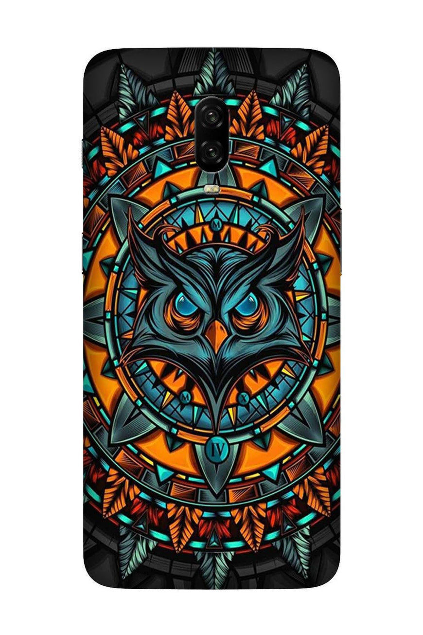 Owl Mobile Back Case for OnePlus 7  (Design - 360)