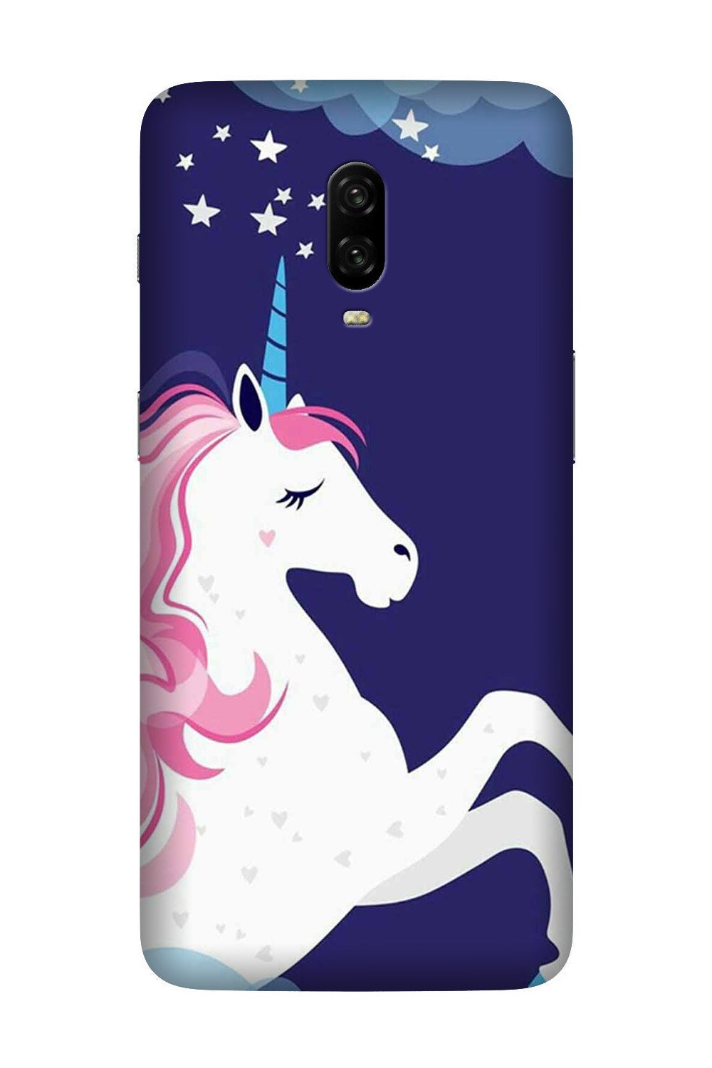 Unicorn Mobile Back Case for OnePlus 6T  (Design - 365)
