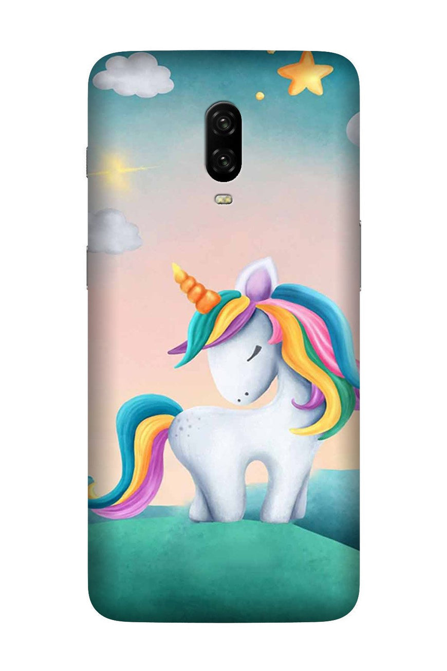 Unicorn Mobile Back Case for OnePlus 6T  (Design - 366)