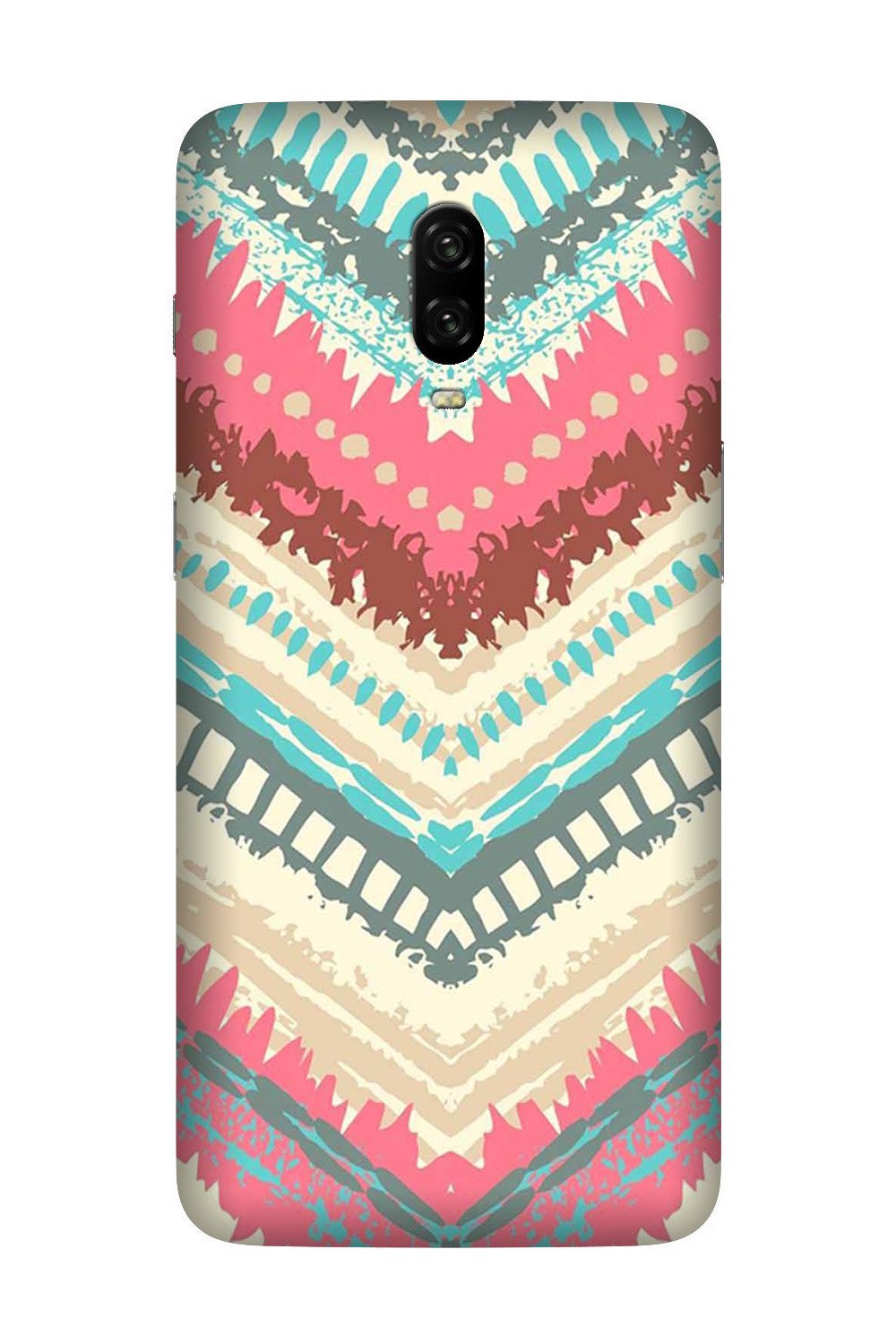 Pattern Mobile Back Case for OnePlus 6T(Design - 368)