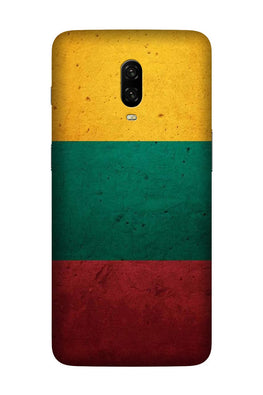 Color Pattern Mobile Back Case for OnePlus 7(Design - 374)