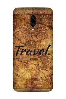Travel Mobile Back Case for OnePlus 7  (Design - 375)
