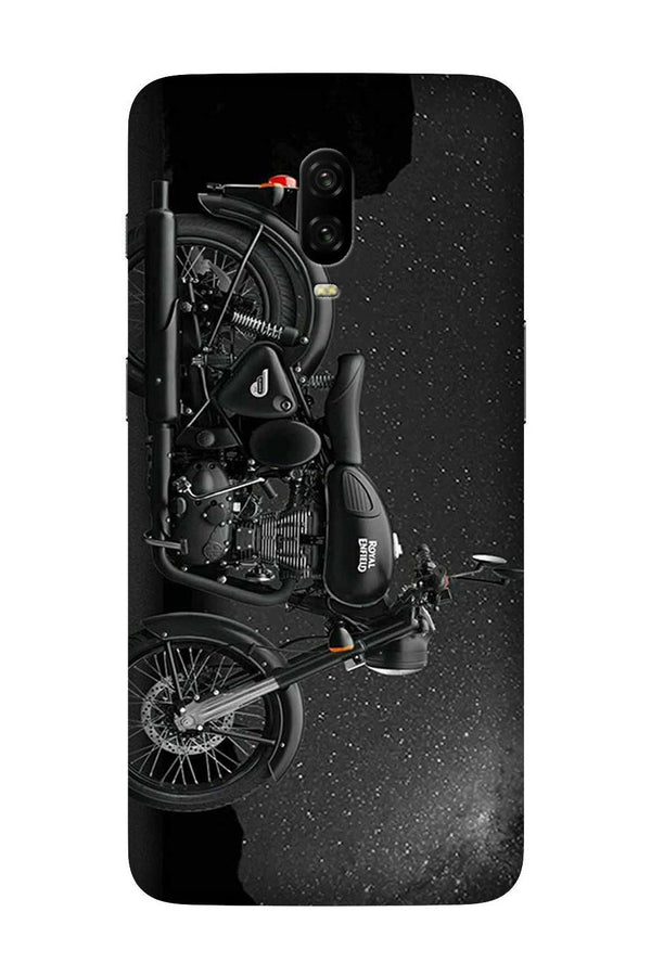 Royal Enfield Mobile Back Case for OnePlus 7  (Design - 381)