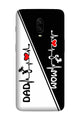 Love Mom Dad Mobile Back Case for OnePlus 7  (Design - 385)