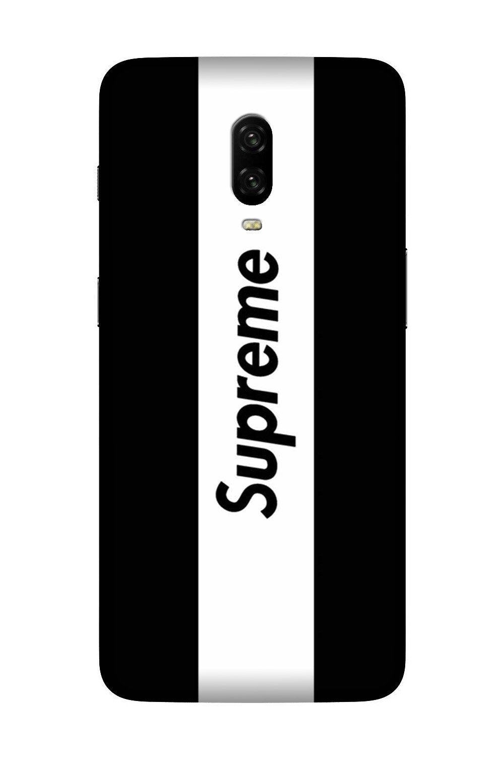 Supreme Mobile Back Case for OnePlus 6T  (Design - 388)