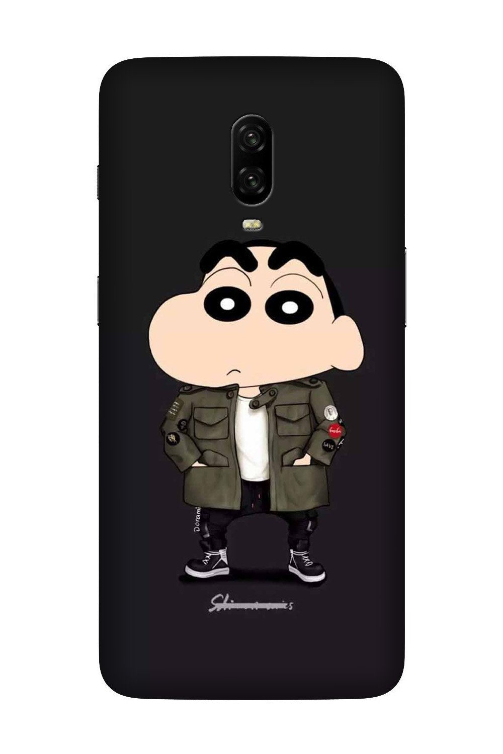 Shin Chan Mobile Back Case for OnePlus 6T(Design - 391)