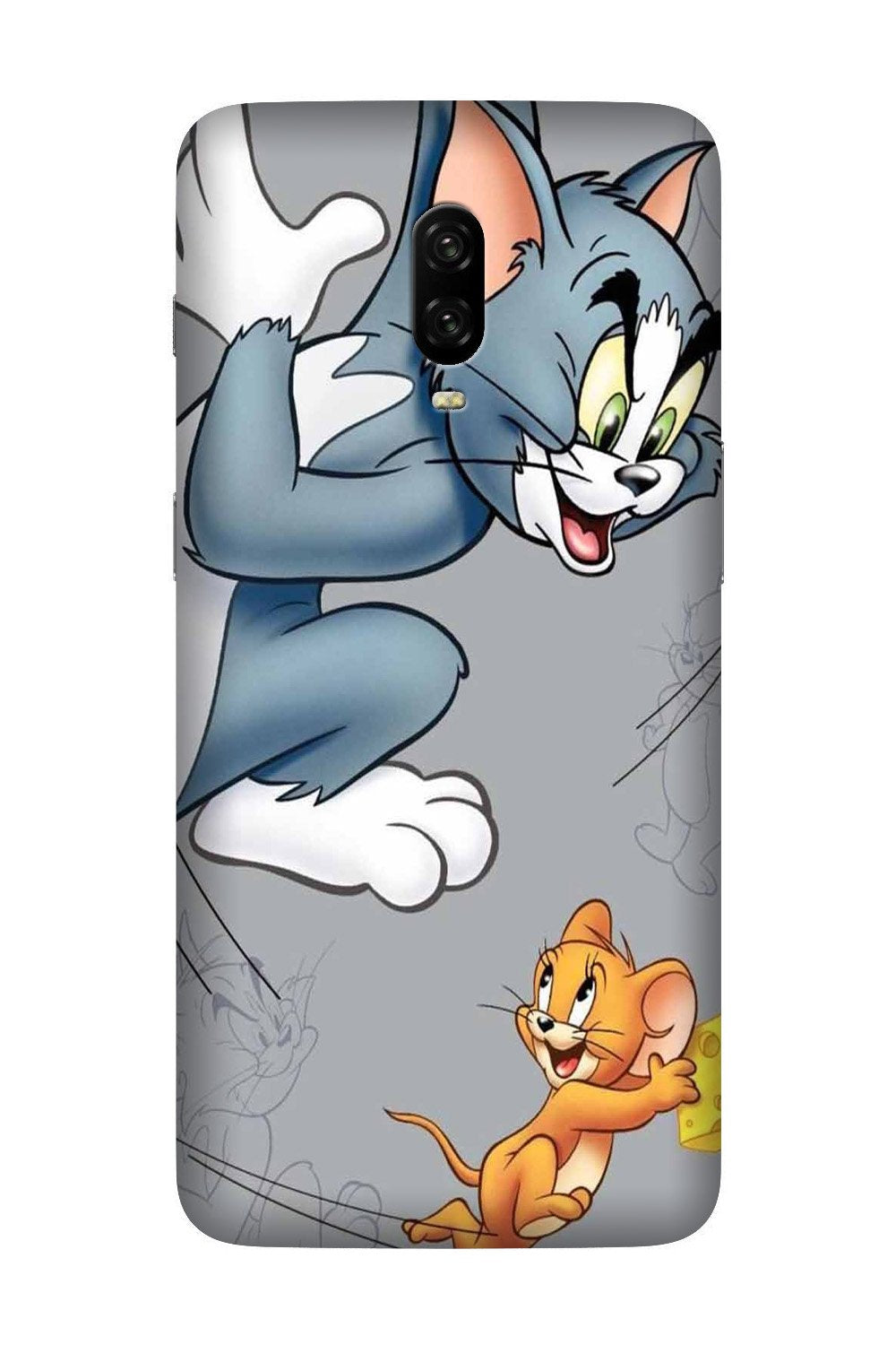Tom n Jerry Mobile Back Case for OnePlus 6T  (Design - 399)