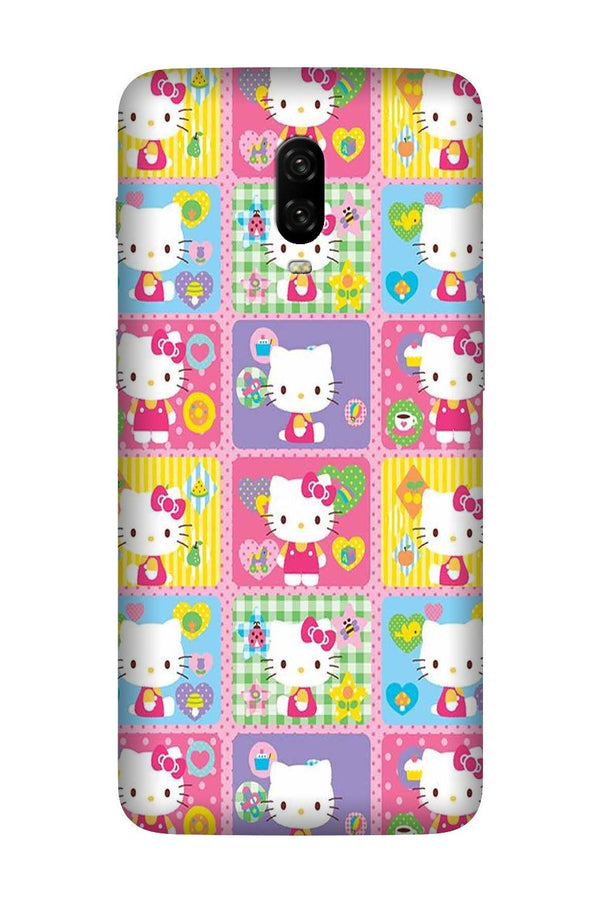 Kitty Mobile Back Case for OnePlus 7  (Design - 400)