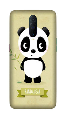 Panda Bear Mobile Back Case for OnePlus 7 Pro (Design - 317)